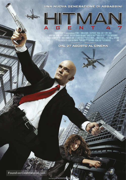 Hitman: Agent 47 - Italian Movie Poster