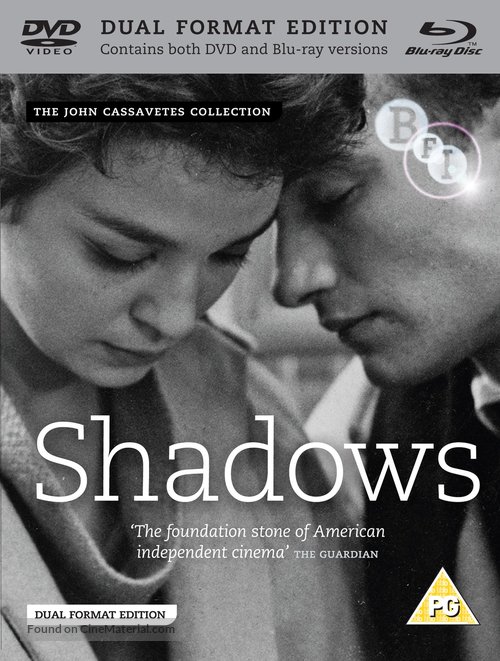 Shadows - British Blu-Ray movie cover