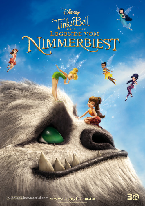 Tinker Bell and the Legend of the NeverBeast - German Movie Poster