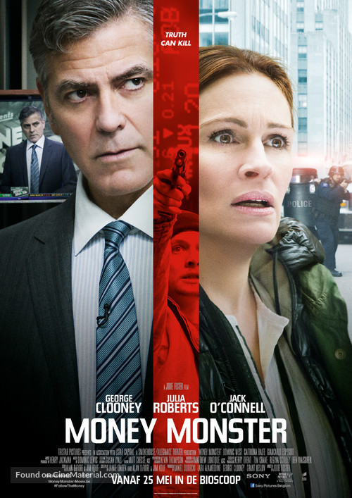 Money Monster - Belgian Movie Poster