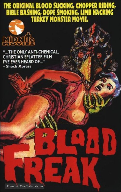 Blood Freak - Dutch Movie Cover
