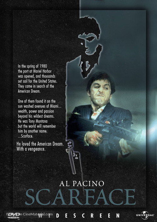 Scarface - DVD movie cover