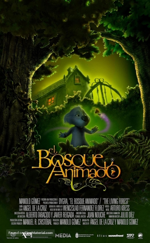 Bosque animado, El - Spanish Movie Poster
