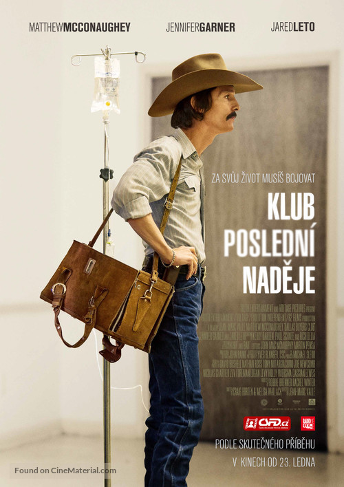 Dallas Buyers Club - Czech Movie Poster