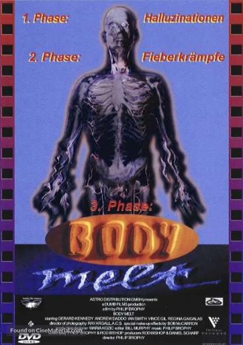 Body Melt - German DVD movie cover