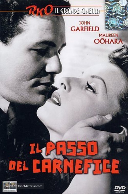 The Fallen Sparrow - Italian DVD movie cover