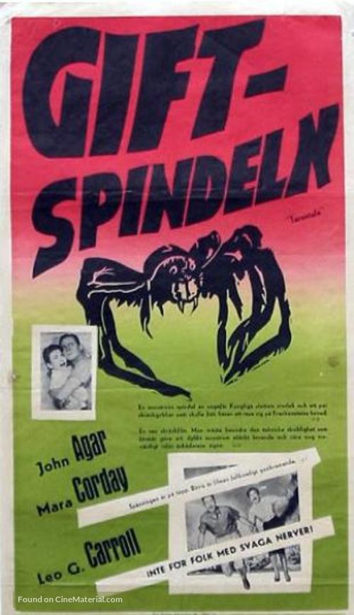 Tarantula - Swedish Movie Poster