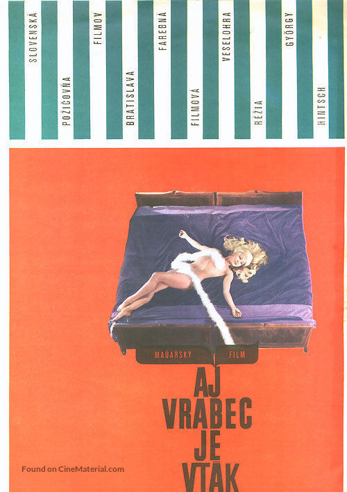 A Ver&eacute;b is mad&aacute;r - Slovak Movie Poster