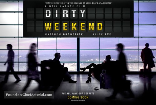 Dirty Weekend - British Movie Poster