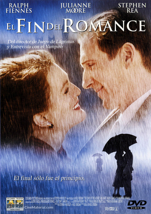 The End of the Affair - Spanish DVD movie cover