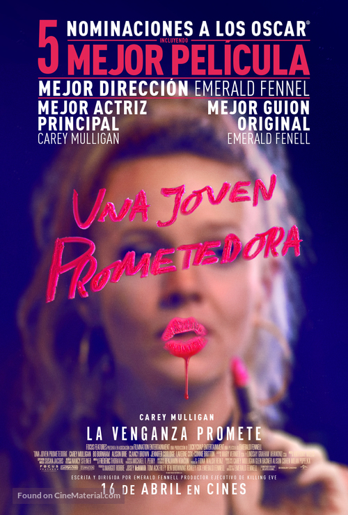 Promising Young Woman - Spanish Movie Poster