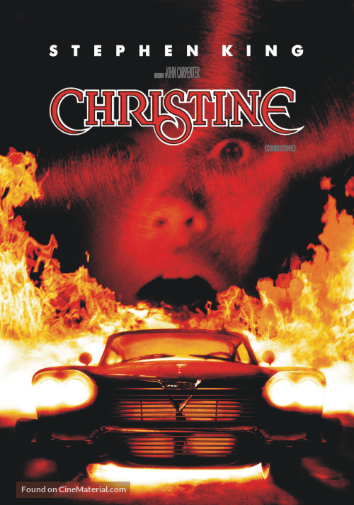 Christine - Argentinian DVD movie cover