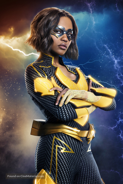 &quot;Black Lightning&quot; - Key art