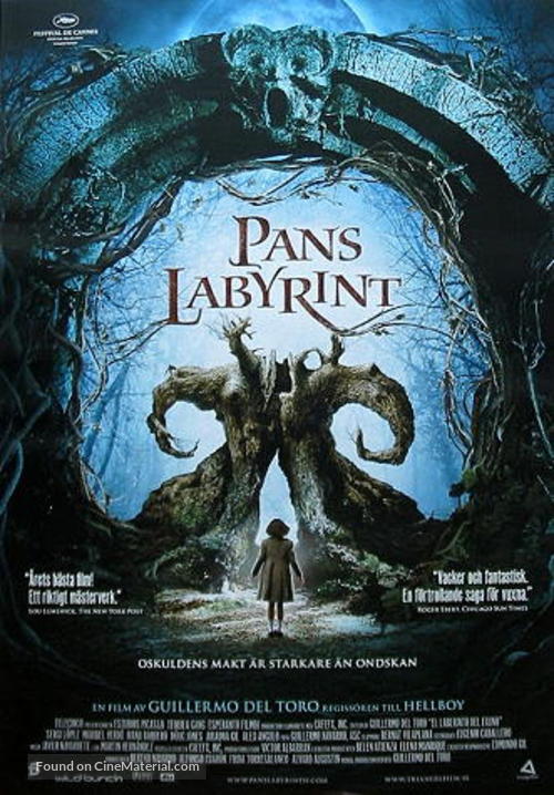 El laberinto del fauno - Swedish Movie Poster