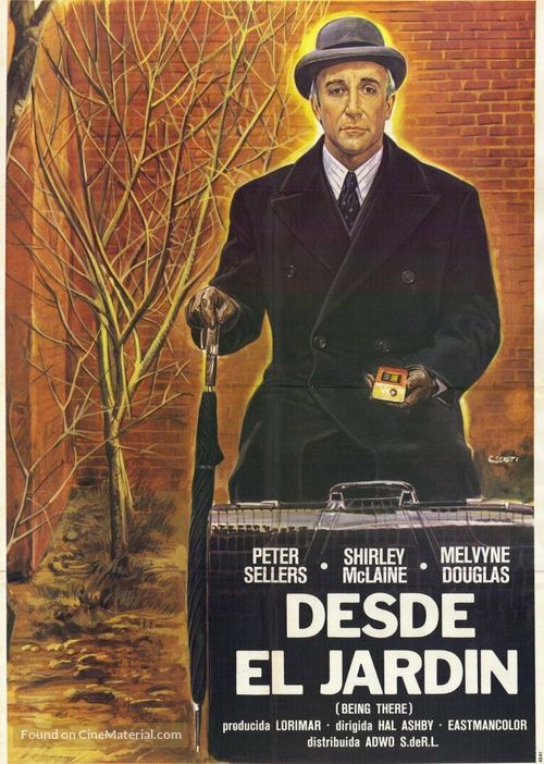 Being There - Argentinian Movie Poster