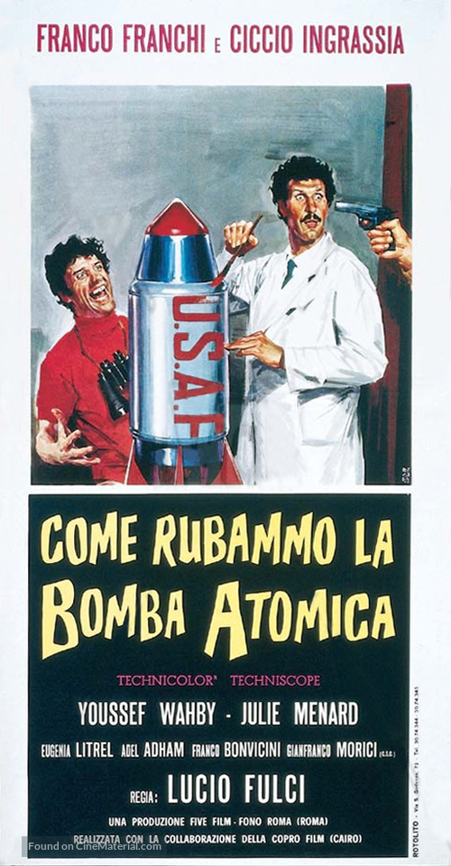 Come rubammo la bomba atomica - Italian Movie Poster