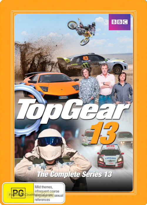 &quot;Top Gear&quot; - Australian DVD movie cover