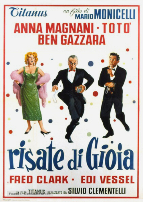 Risate di gioia - Italian Theatrical movie poster
