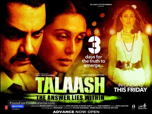 Talaash - Indian Movie Poster