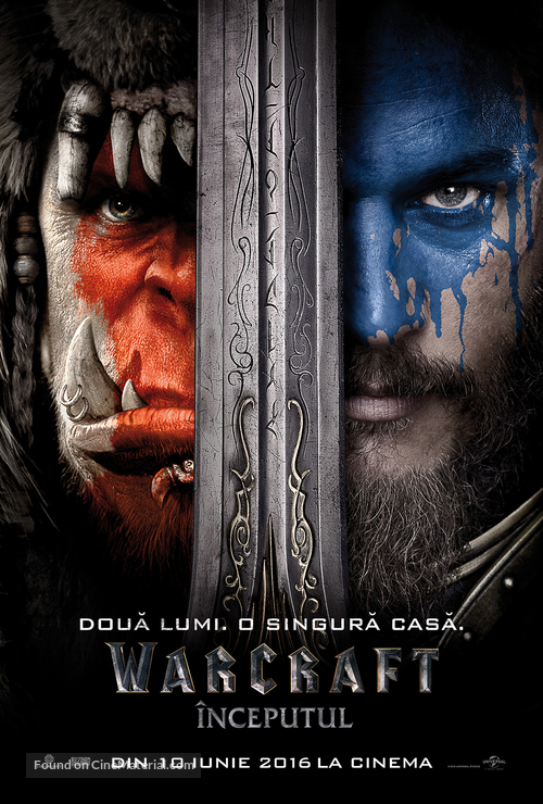 Warcraft - Romanian Movie Poster
