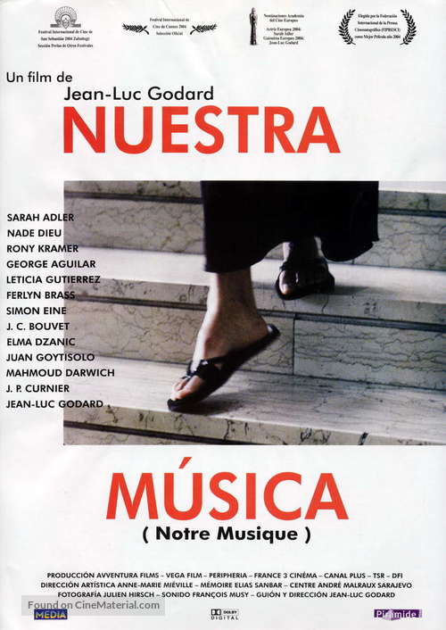 Notre musique - Spanish Movie Poster