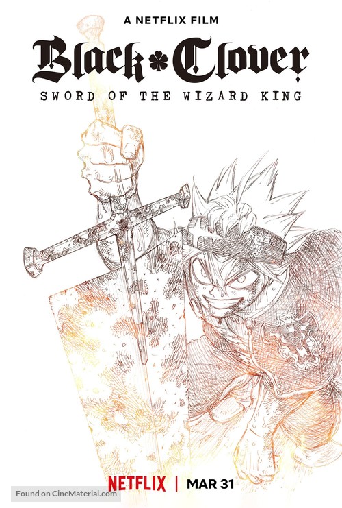 Black Clover: Sword of the Wizard King - Movie Poster