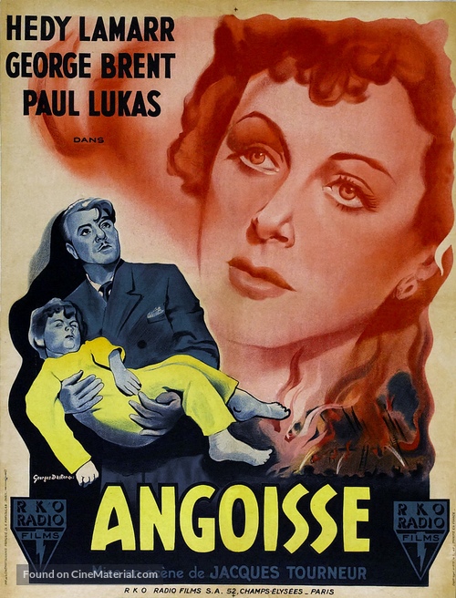 Experiment Perilous - French Movie Poster