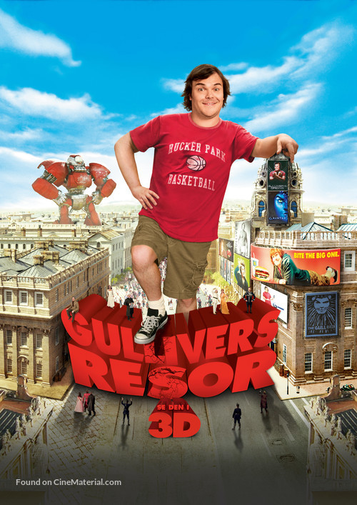 Gulliver&#039;s Travels - Swedish Movie Poster