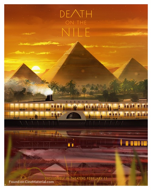 Death on the Nile - Movie Poster