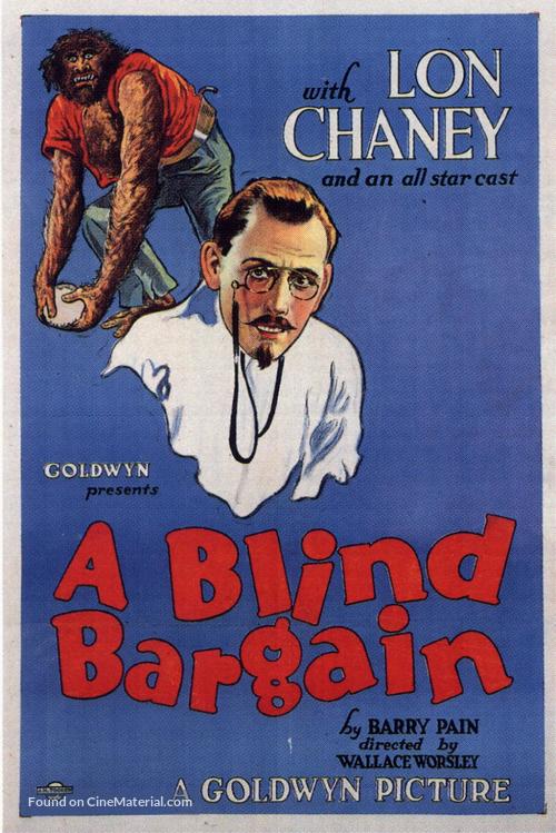 A Blind Bargain - Movie Poster