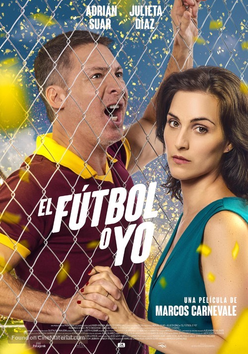 El F&uacute;tbol o yo - Argentinian Movie Poster