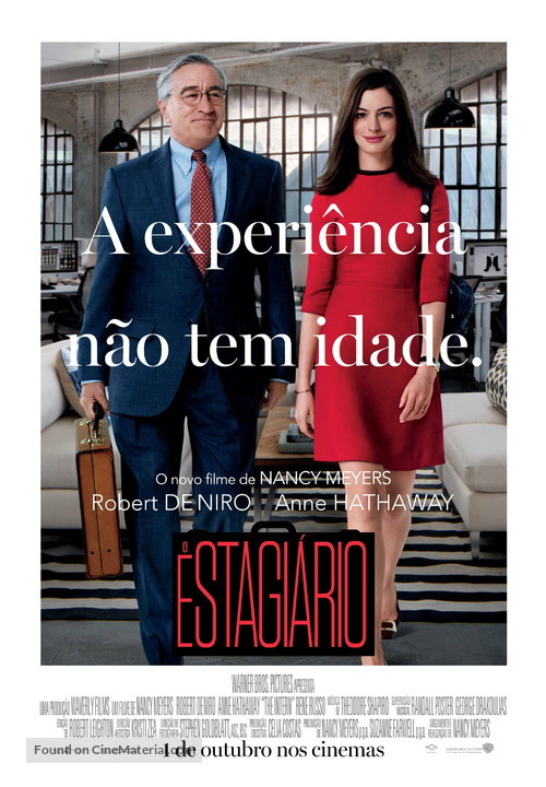 The Intern - Brazilian Movie Poster