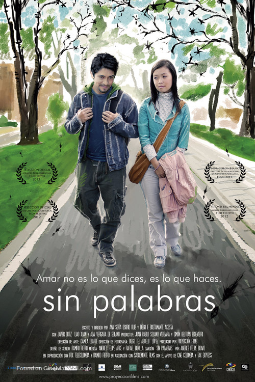 Sin Palabras - Colombian Movie Poster