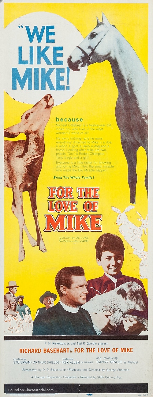 For the Love of Mike - Movie Poster