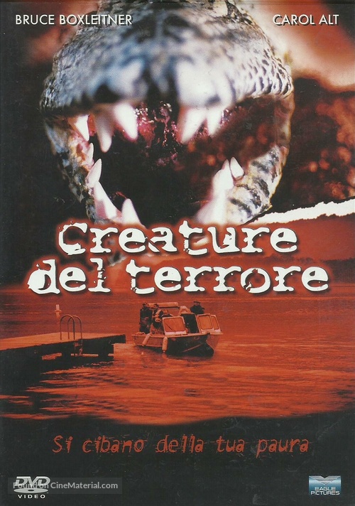 Snakehead Terror - Italian DVD movie cover