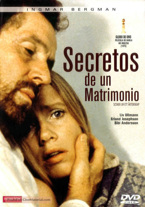 Scener ur ett &auml;ktenskap - Spanish DVD movie cover