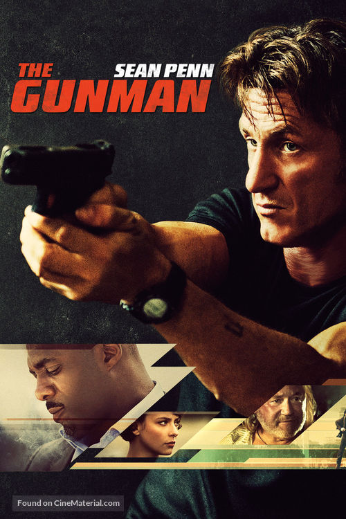 The Gunman - DVD movie cover