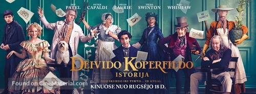 The Personal History of David Copperfield - Lithuanian Movie Poster