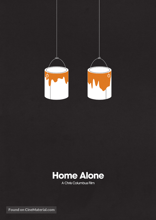Home Alone - British Homage movie poster