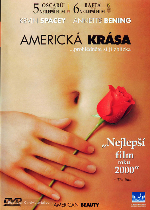 American Beauty - Czech DVD movie cover