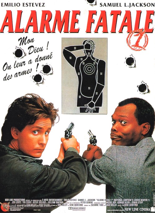 Loaded Weapon - French Movie Poster