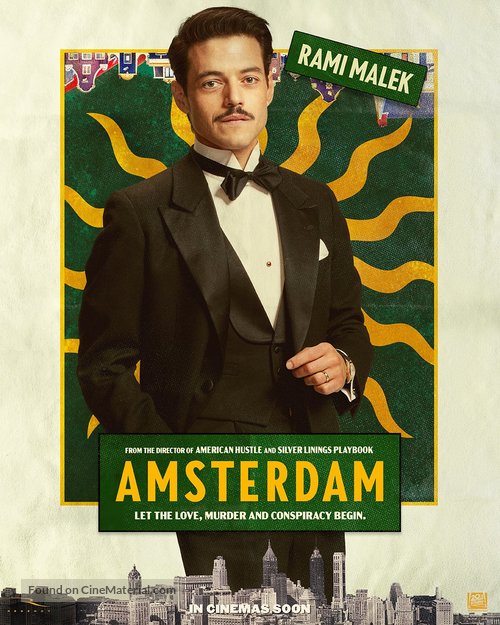 Amsterdam - British Movie Poster