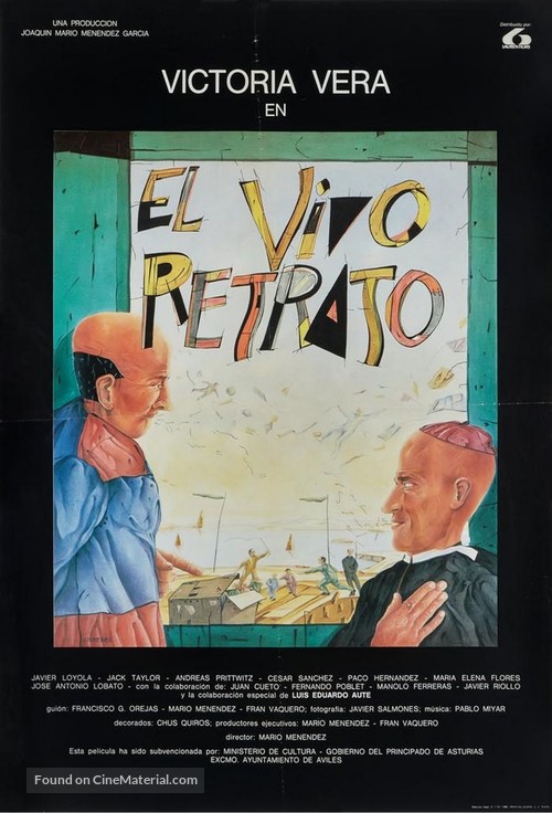 El vivo retrato - Spanish Movie Poster