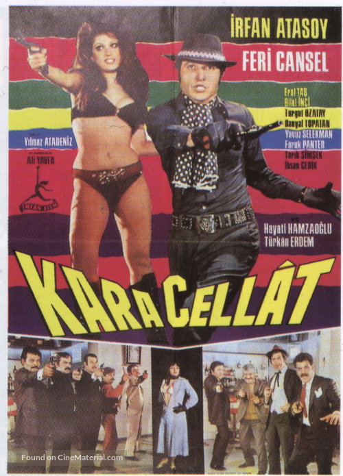 Kara cellat - Turkish Movie Poster