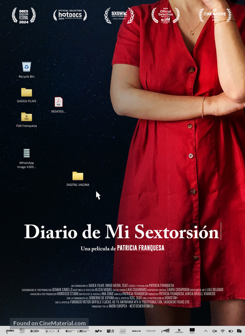 My Sextortion Diary - Spanish Movie Poster