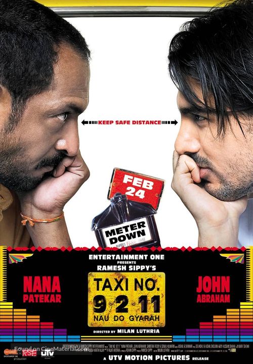 Taxi Number 9211 - Indian Movie Poster