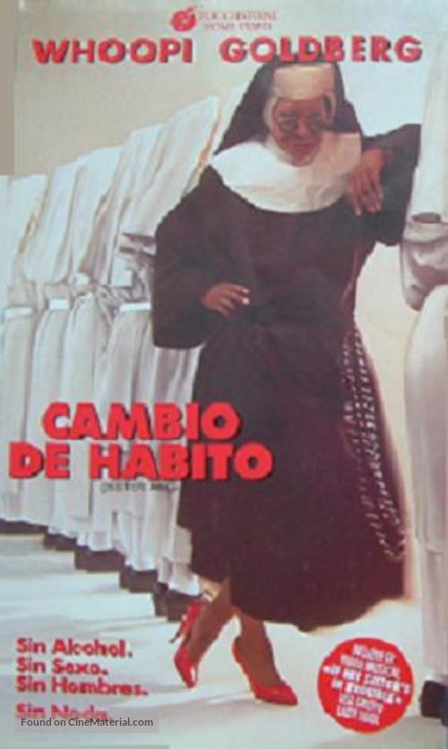 Sister Act - Argentinian VHS movie cover