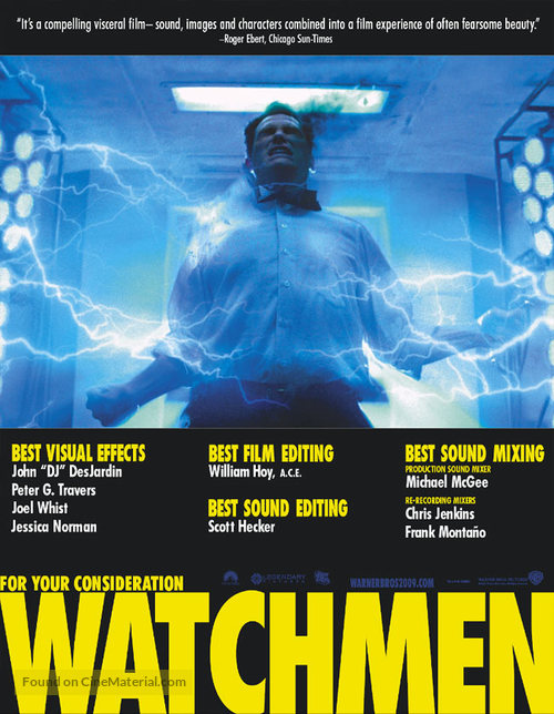 Watchmen - For your consideration movie poster