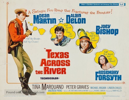 Texas Across the River - Movie Poster
