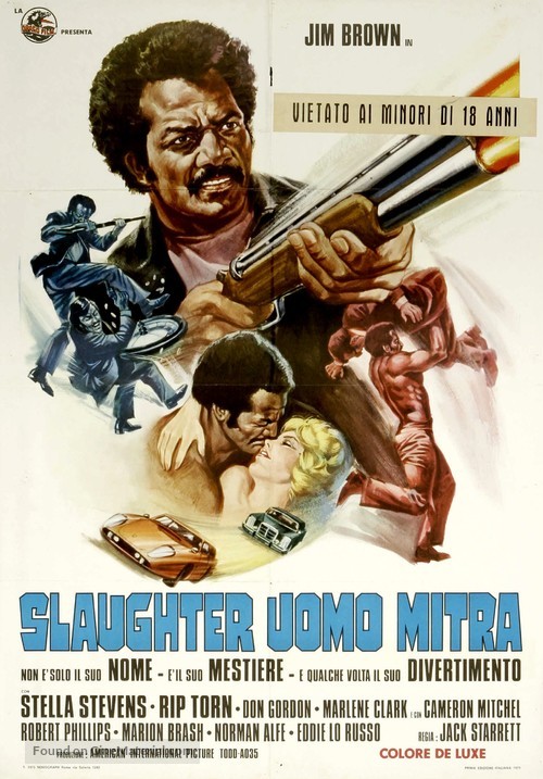Slaughter - Italian Movie Poster